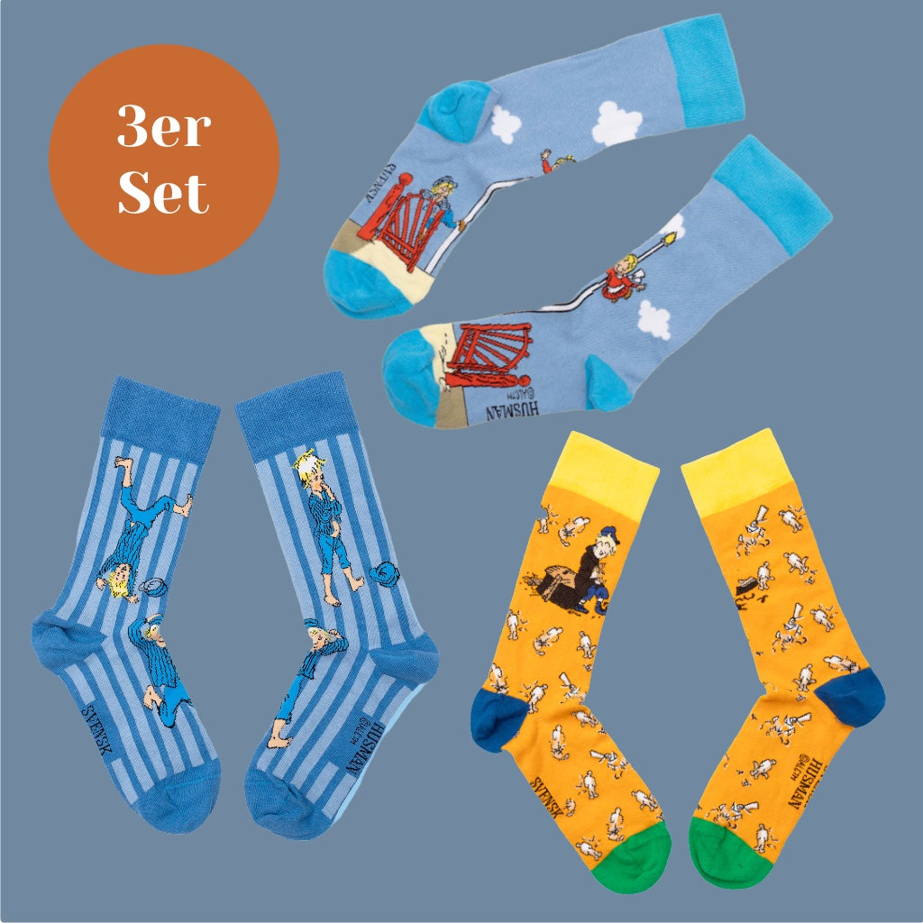 3 Paar Socken aus dem Set Tischlerschuppen