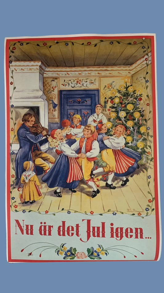Poster „Nu är det jul igen”