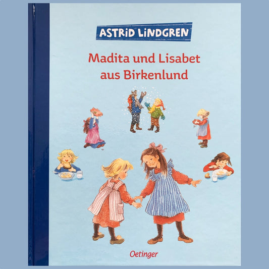 Buchcover Astrid Lindgren Madita und Lisabet aus Birkenlund erhältlich bei Mys