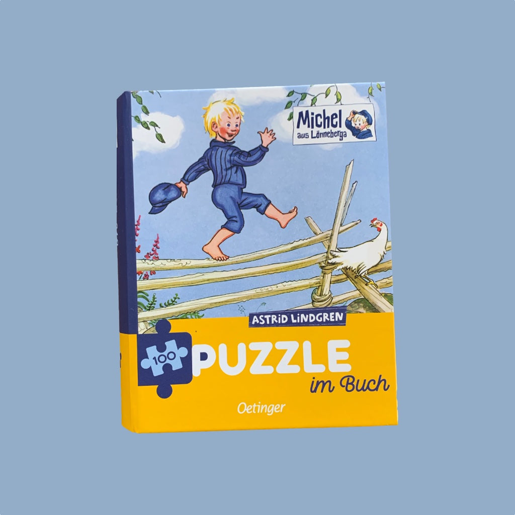 Deckel der Puzzlekiste Michel aus Lönneberga