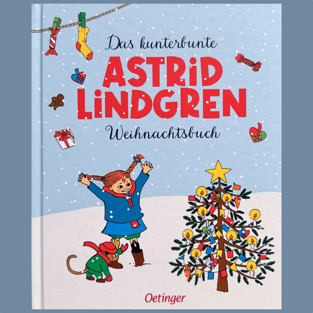 Titel des Buches Das kunterbunte Astrid Lindgren Weihnachtsbuch