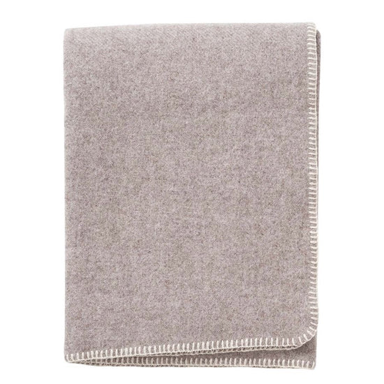 Decke_Uno_beigemelange_Klippan_Yllefabrik_Mys-Shop