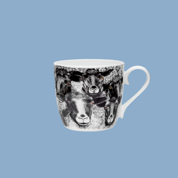 Tasse Porzellan „Schafe”