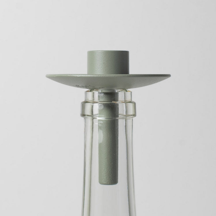 Schmaler Kerzenhalter für Flaschen verschiedene Farben