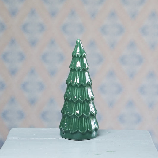 grüner Tannenbaum aus Keramik