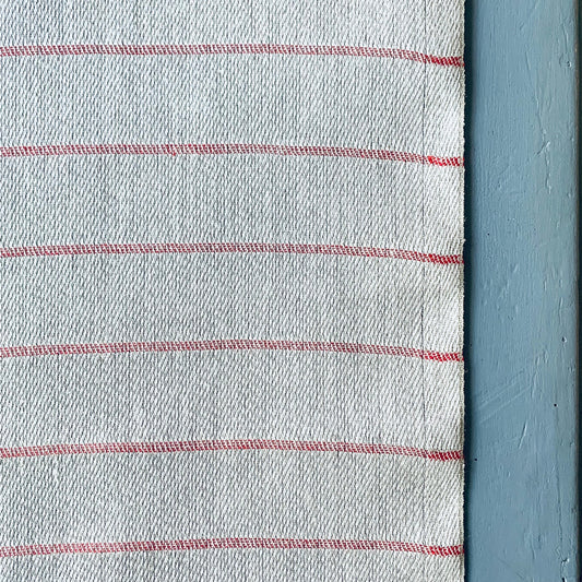 Högbo Tischläufer Leinen rot Växbo Mys