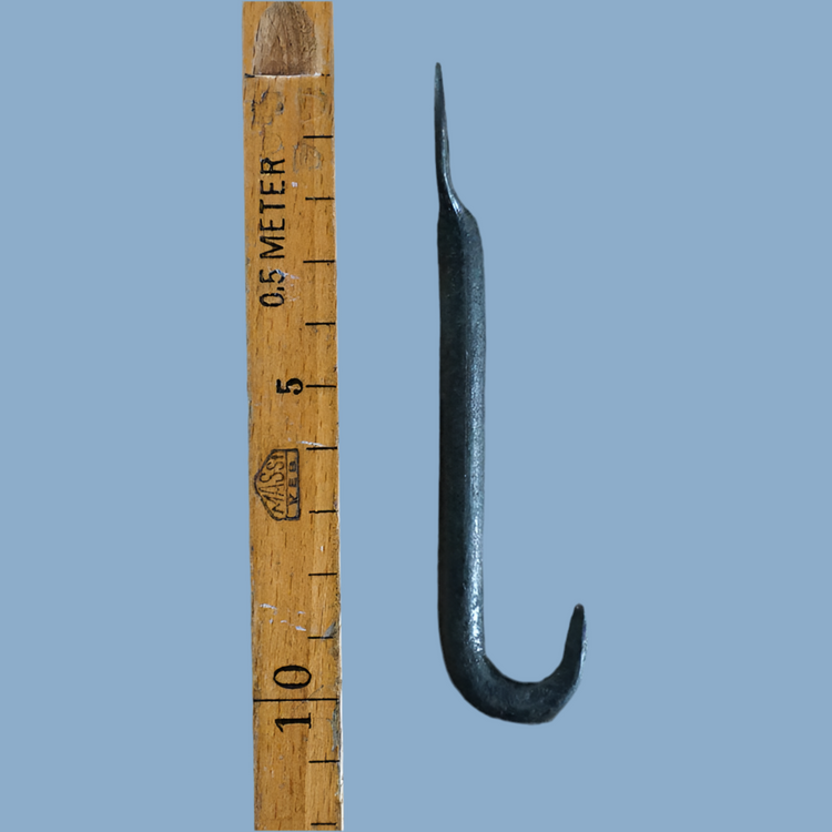 Schmiedehaken 10 cm in schwarz von Spegels