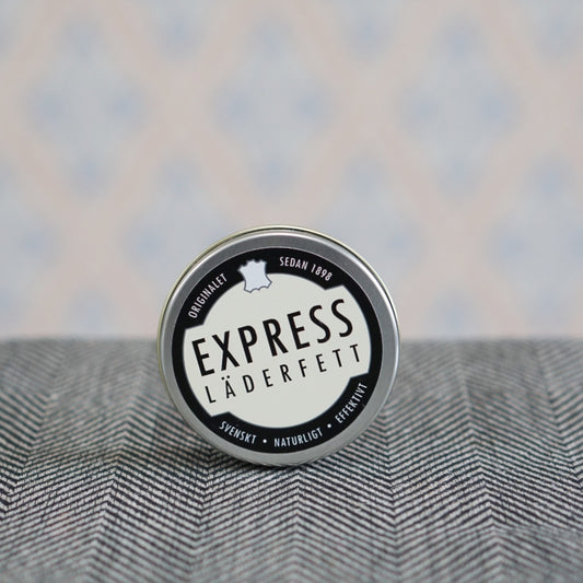 Express Lederfett runde Dose für höchste Ansprüche