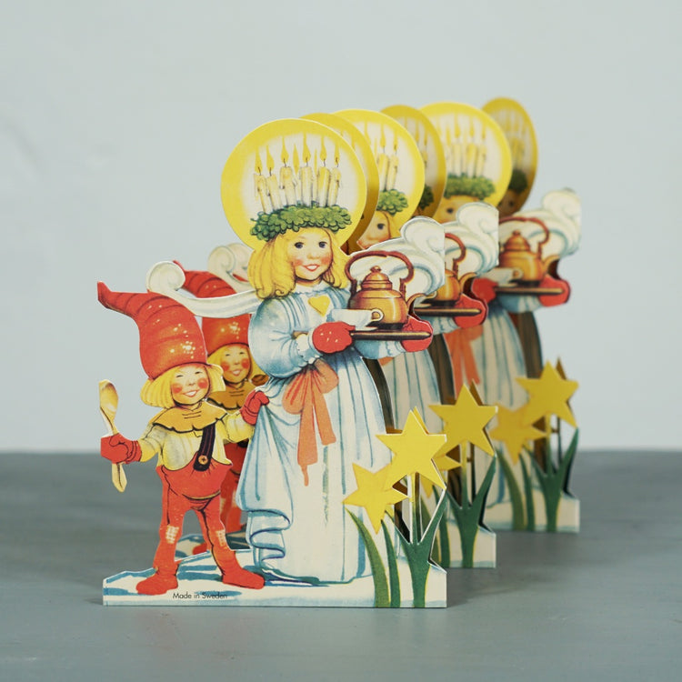 Leporello aus Papier mit Lucia erhältlich imMys-Shop