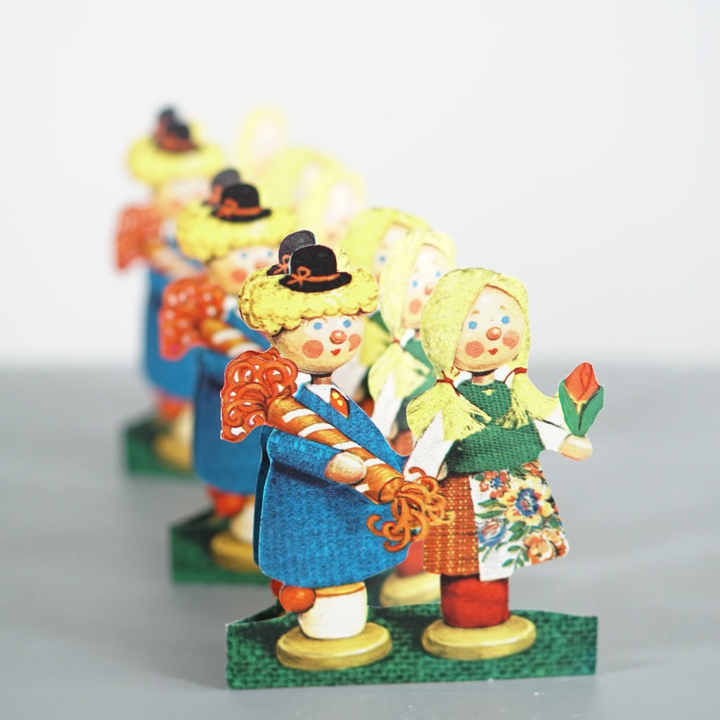 Leporello Retro Paar