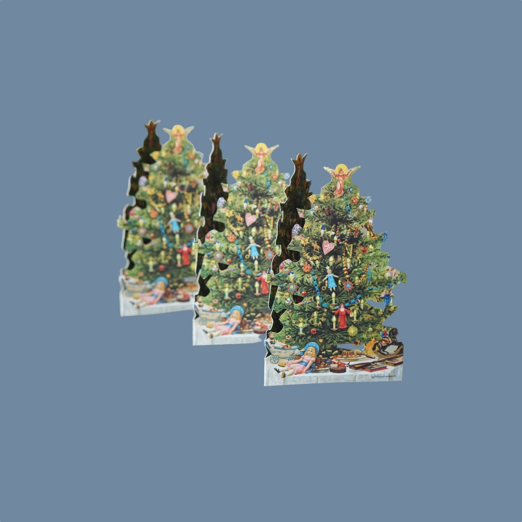 Mini Leporello Weihnachtsbaum