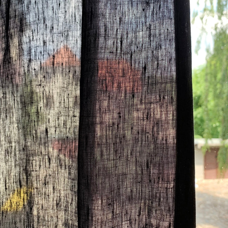 Meterware "Einfarbig" Leinen