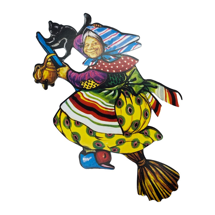 Hängedeko "Osterhexe" Pappe