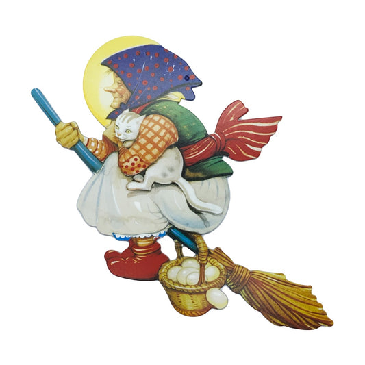 Hängedeko "Osterhexe" Pappe