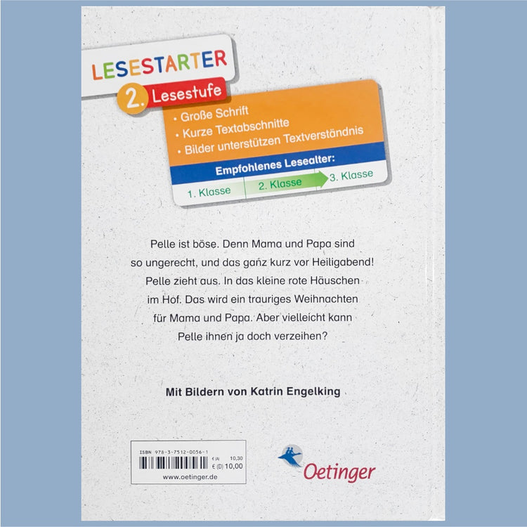 Rückseite des Buches Pelle zieht aus von Astrid Lindgren