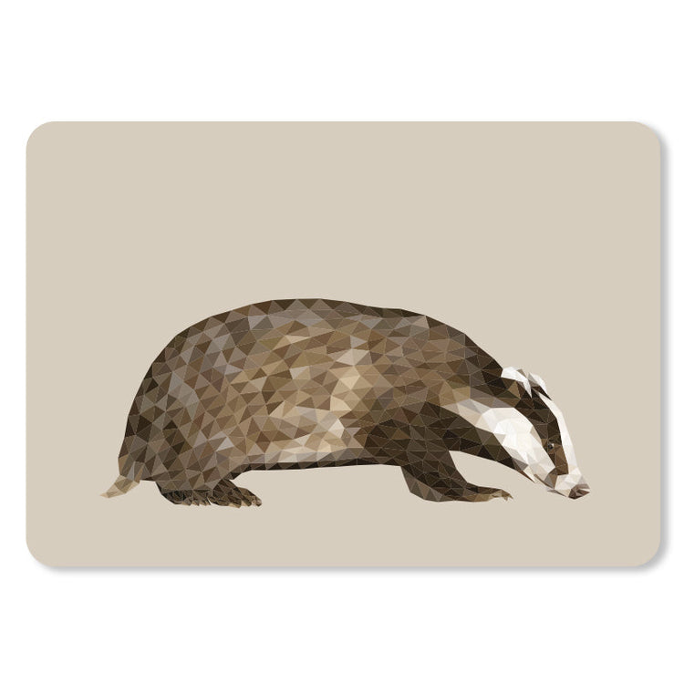 Frühstücksbrett Dachs