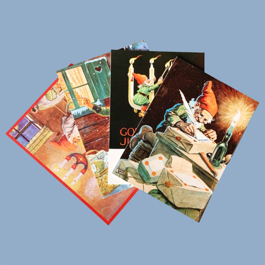 Weihnachtskarten Set „Wichtel“ Jenny Nyström