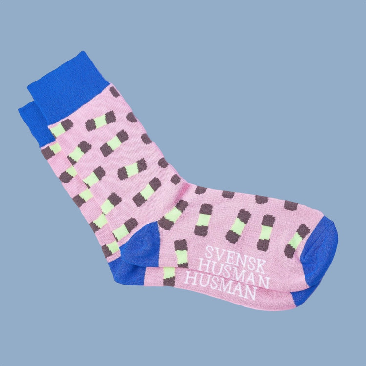 Socken "Dammsugare" Größe 36-40, 80% Baumwolle, 17% Nylon, 3% Spandex