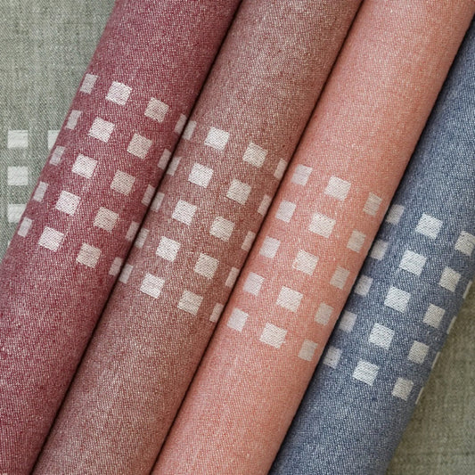 Tischlufer Solliden aus Leinen Rollen fünf Farben