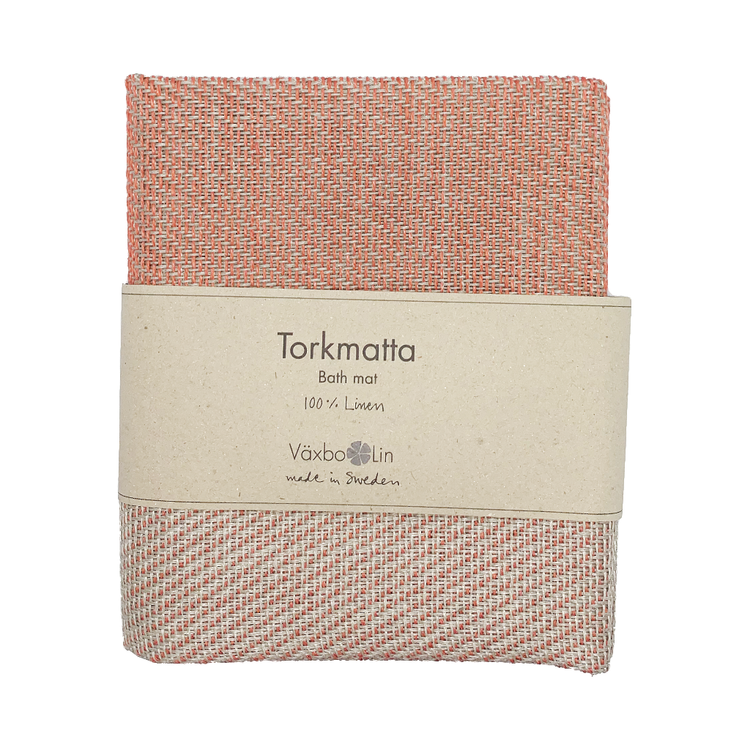 Badteppich_Torkmatta_ziegelrot_Leinen_Vaexbo_Lin_Mys_Shop