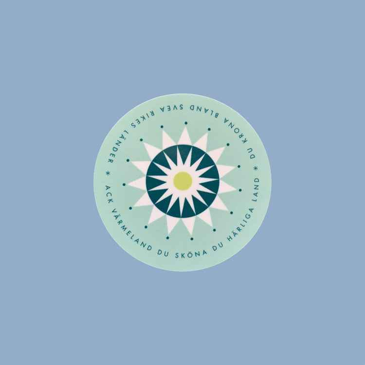 Glasuntersetzer Motiv Värmland von David Linder