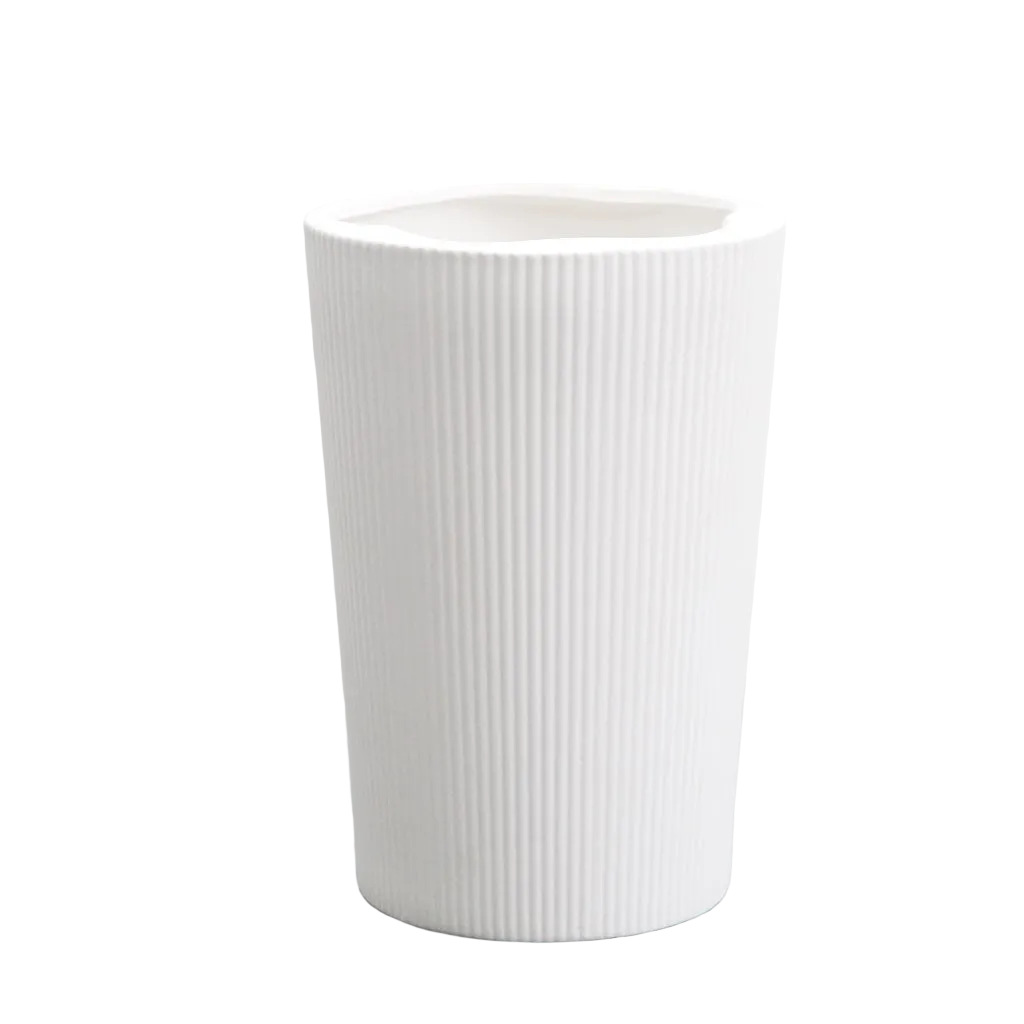 Vase Eksberg aus Keramik ohne Hintergrund