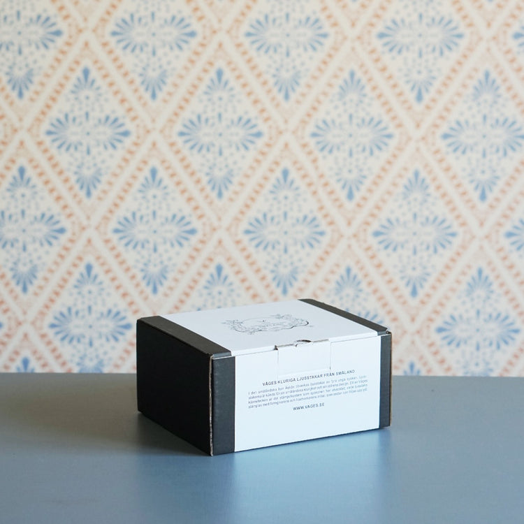 Kerzenhalter Metall „Vändbar“ schwarz