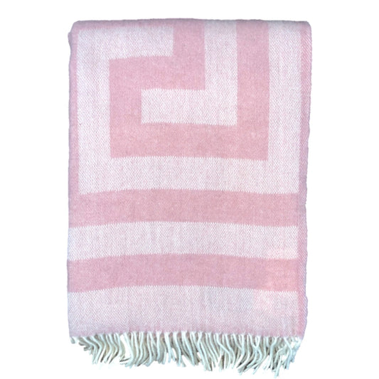 Wolldecke_Merino_Memphis_pink_Klippan_Mys_Shop