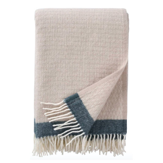 Klippan Wolldecke „Harald” creme