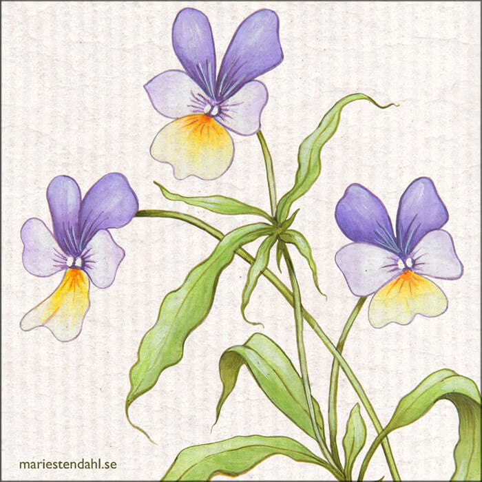 Schwammtuch "Blumen"