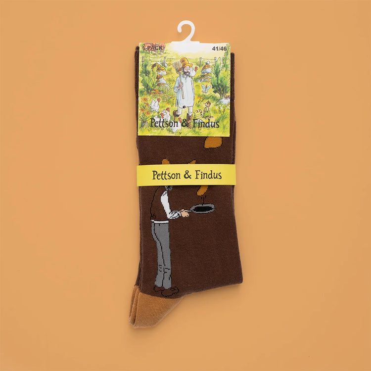 Socken Pettersson & Findus "Pfannkuchen wenden" 80% Baumwolle, 15% Polyamid, 5% Elastan