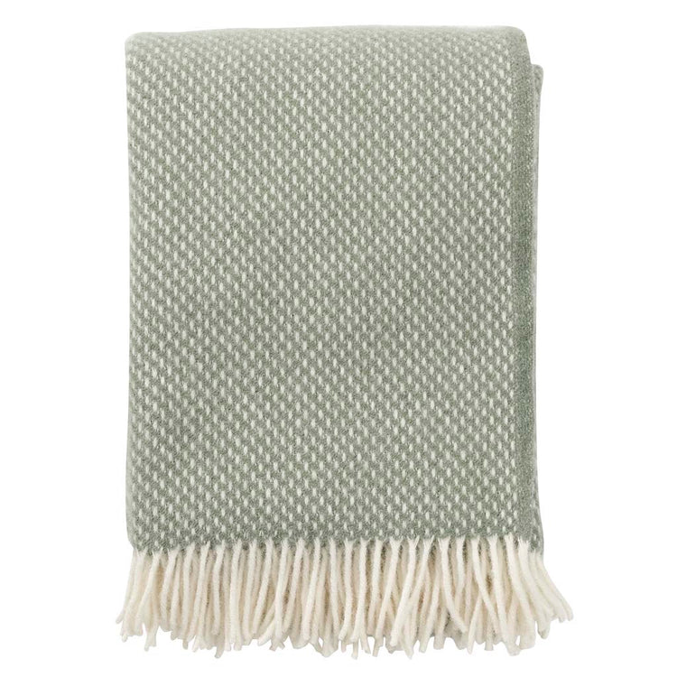 Decke_Preppy_gruen_Klippan_Mys_Shop