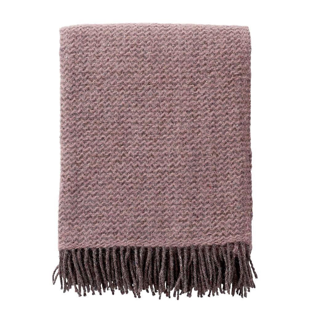 Decke Wave rose Klippan Mys-Shop