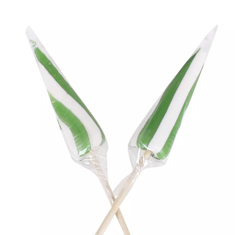 Lolli "Holunderblüte" weiß/grün, 20 g
