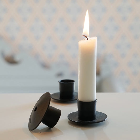 Kerzenhalter_Skruvbar3_Metall_schwarz_Vages_Mys-Shop