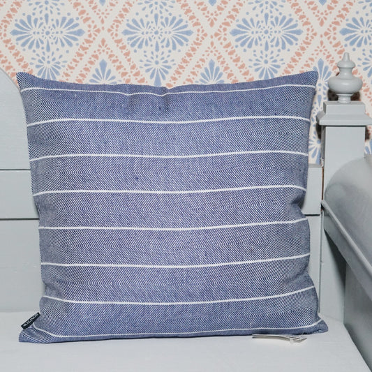 Kissenbezug Leinen „Fischgrät“ verschiedene Farben