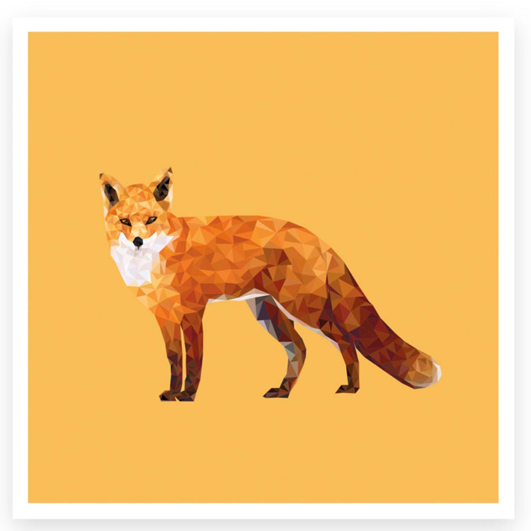 Klappkarte "Tiere in den Schären"