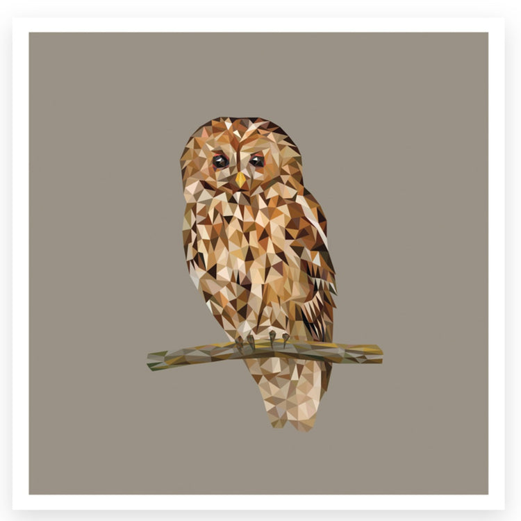 Klappkarte "Tiere in den Schären"