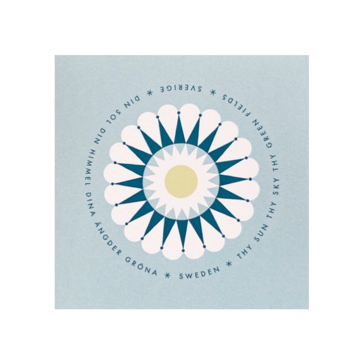 Klappkarte_Sverige_blau_Posterboy_Mys-Shop