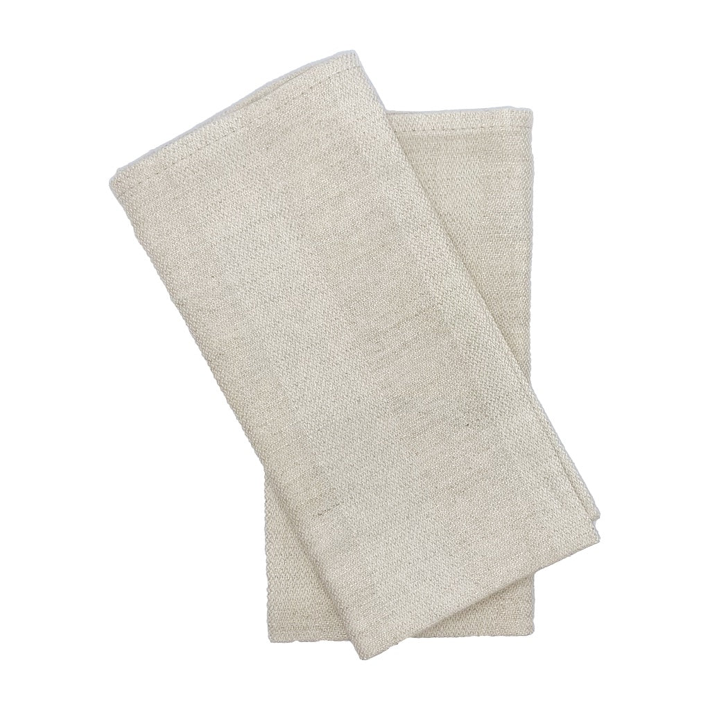 Serviette Halbleinen „Streifen“ 2er Set