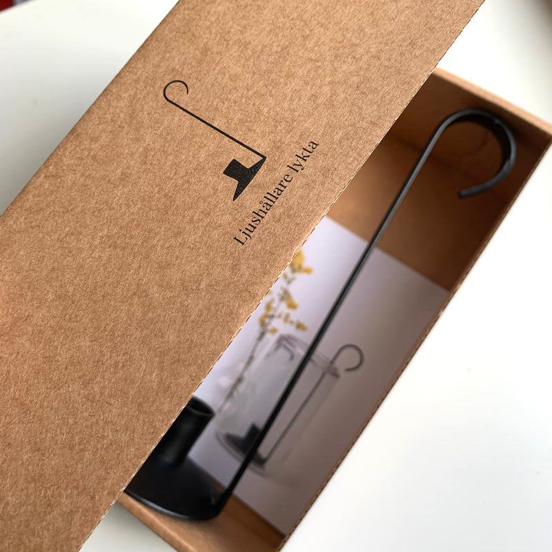Verpackung Kerzenständer Lykta