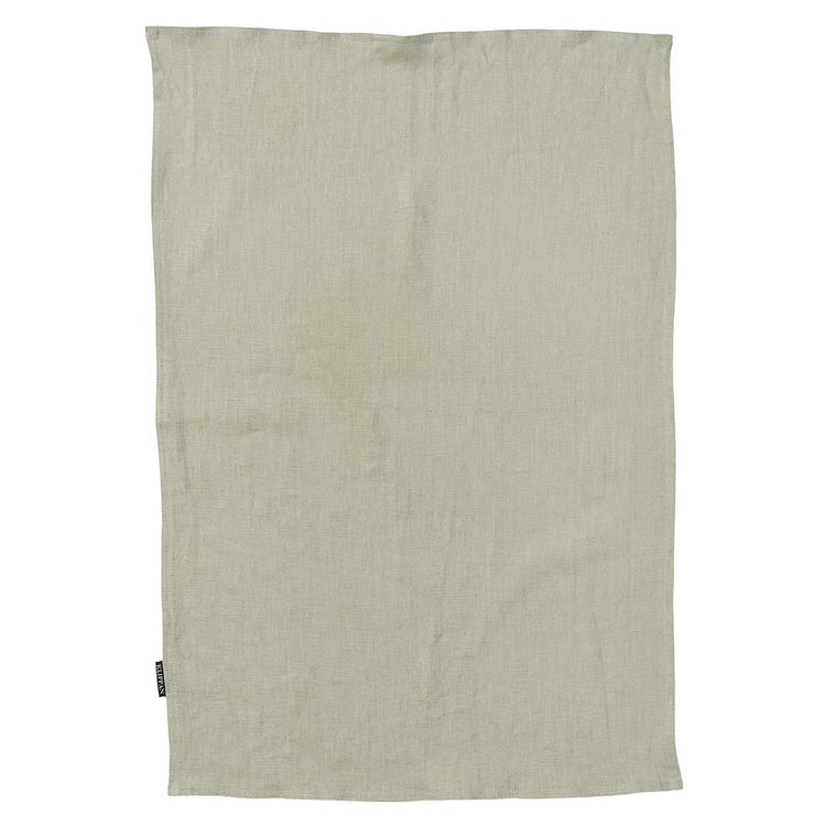 Handtuch/Geschirrtuch Leinen olivgrün Klippan Mys-Shop