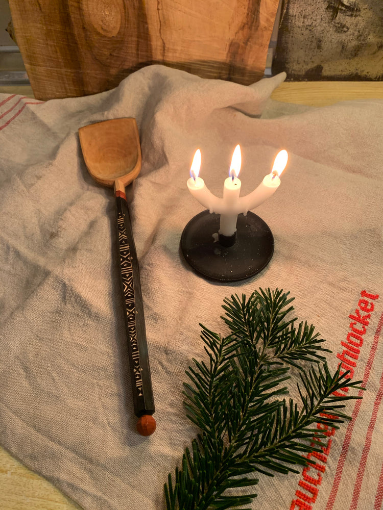 Geschirrtuch_Sara_Leinen_rot_Handwerk_Schweden_Vaexbolin_Mys
