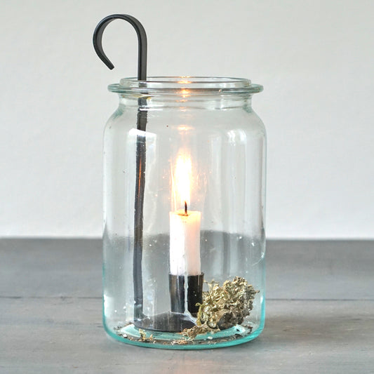 Kerzenhalter Metall „Lykta” schwarz