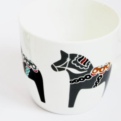 Tasse “Dalahäst“ Porzellan
