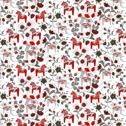 Meterware "Leksand" Baumwolle