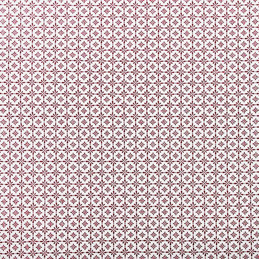 Meterware "Destiny" Baumwolle rot