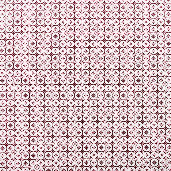 Meterware "Destiny" Baumwolle rot