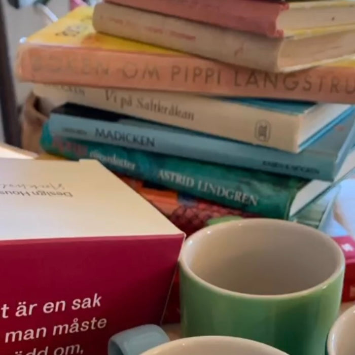 Astrid Lindgren im Herzen und auf der Kaffeetasse