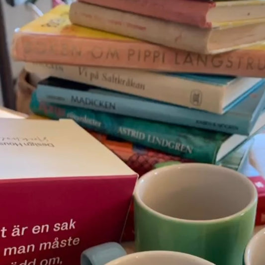Astrid Lindgren im Herzen und auf der Kaffeetasse